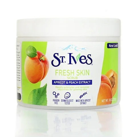 اسکراب لایه بردار زردآلو و هلو St Ives